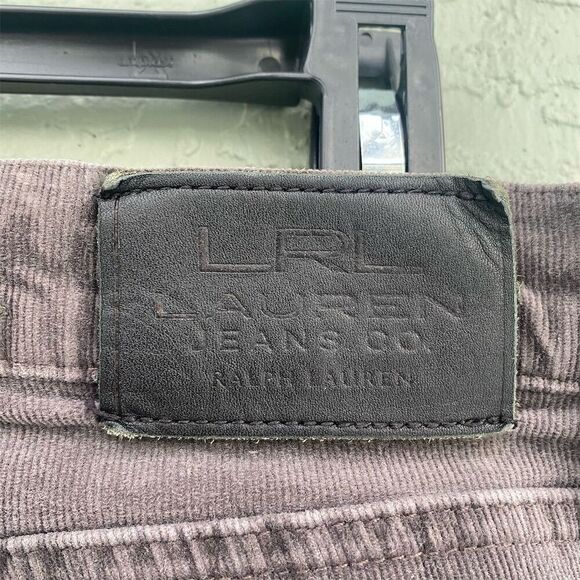 Lauren Jeans Co. Ralph Lauren Women's Bootcut Corduroy Pants Brown Size 8 - Picture 9 of 11